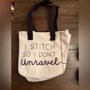 Small Big Twist Crochet Project Tote